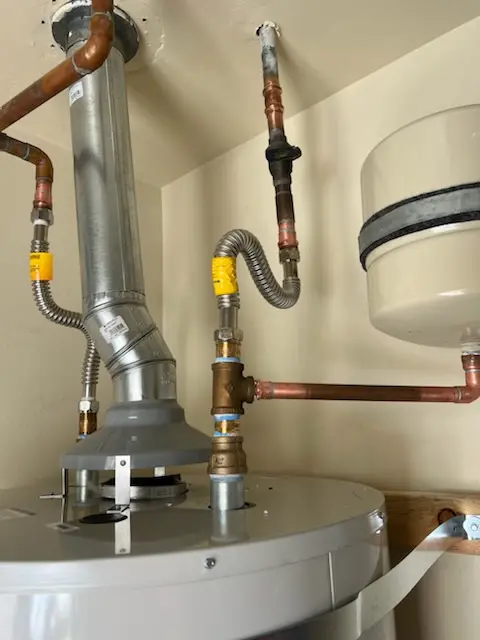 Water heater installation and plumbing repair in Orion